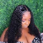 3 Bundles with Frontal-Brazilian Human Hair Body Deep Curly Water Loose Wave Straight Hair photo review