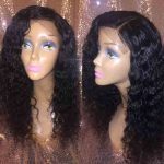 Lace Front Human Hair Wigs Nice 13x4 Frontal Bob Wig Headband Wigs photo review