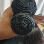 Human Virgin Hair 3 Bundles with Closure - Brazilian Body Deep Curly Water Loose Wave Straight Hair photo review