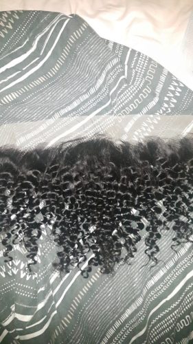 13 × 4 Brazilian Human Virgin Hair Lace Frontals photo review